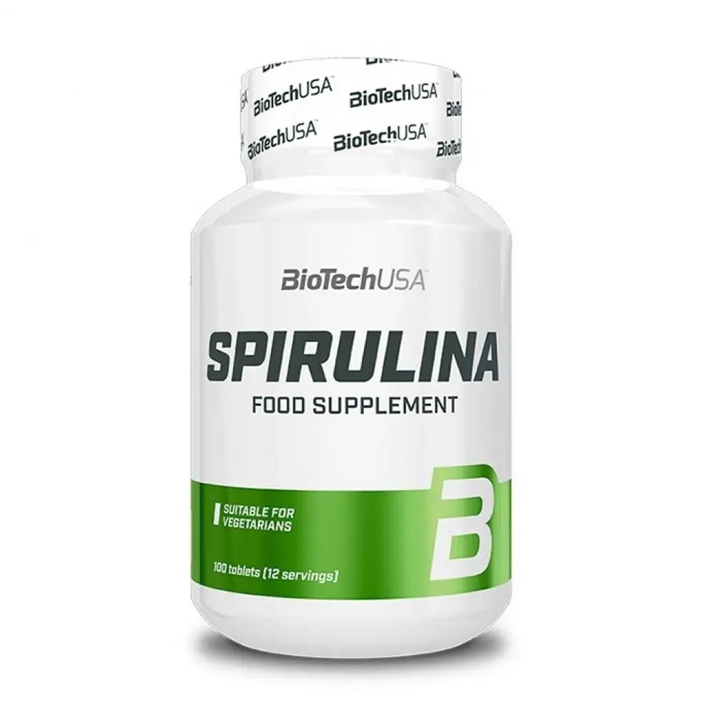 Спіруліна BioTechUSA Spirulina, 100 таблеток